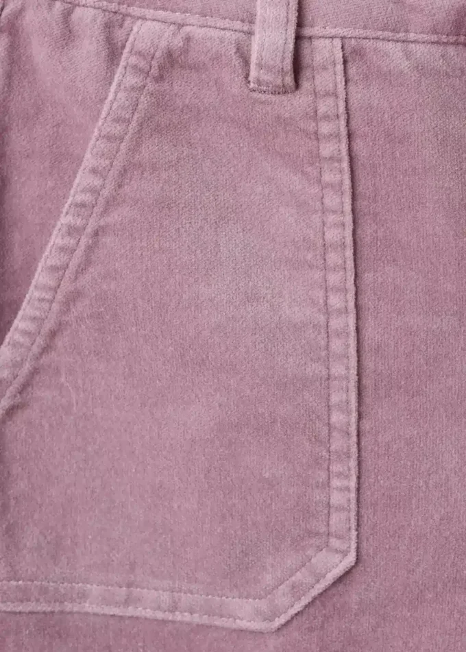 Kalhoty z umělého sametu Kalhoty z umělého sametu