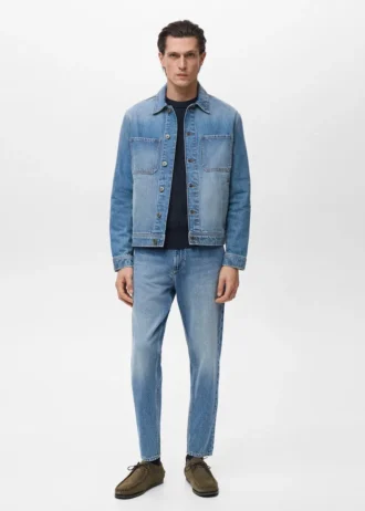 Kapsy na džínové bundě Kapsy na džínové bundě