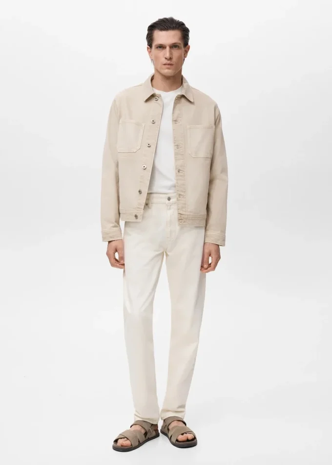 Kapsy na džínové bundě Kapsy na džínové bundě