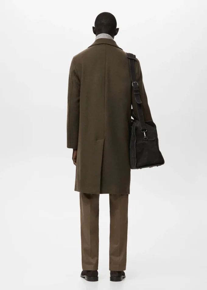 Klasický kabát ze směsi vlny Klasický kabát ze směsi vlny