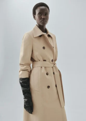 Klasický trenčkot ze 100% bavlny