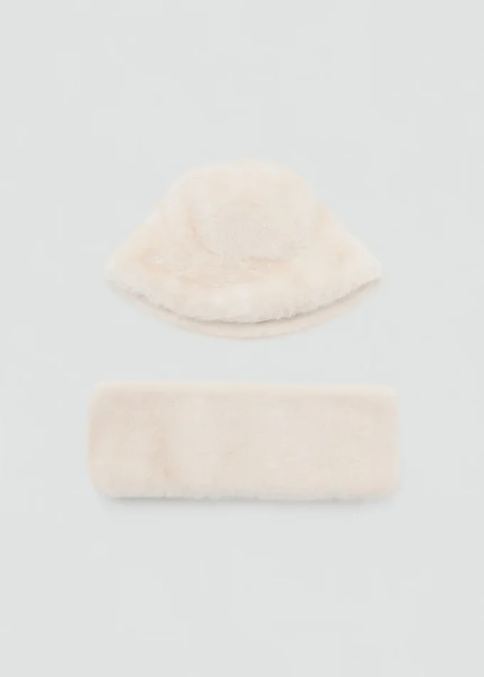 Klobouk s kožešinovým efektem Klobouk s kožešinovým efektem