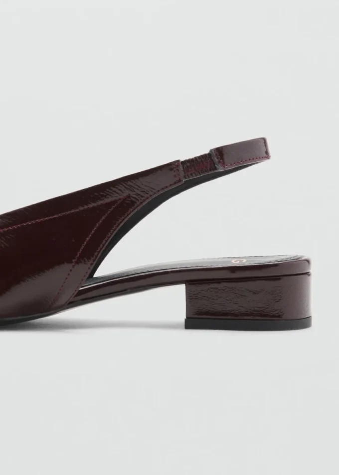 Kožené boty s blokovým podpatkem