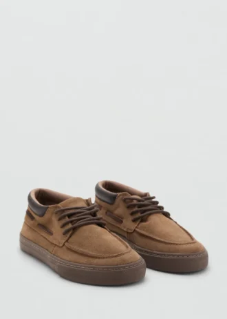 Kožené boty se šněrováním