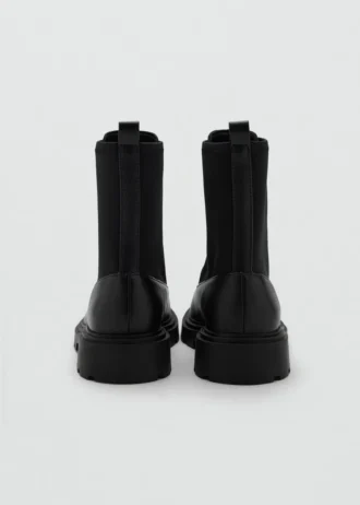 Kožené kotníkové boty na zip Kožené kotníkové boty na zip