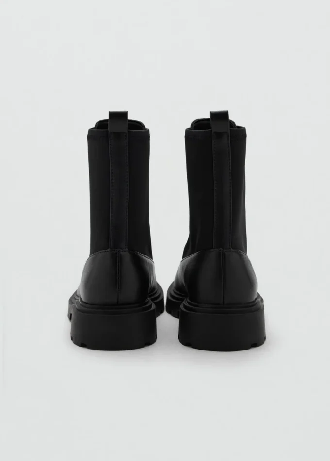 Kožené kotníkové boty na zip Kožené kotníkové boty na zip