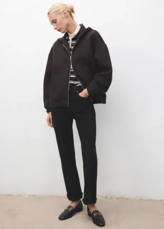 Kožené mokasíny s přezkou