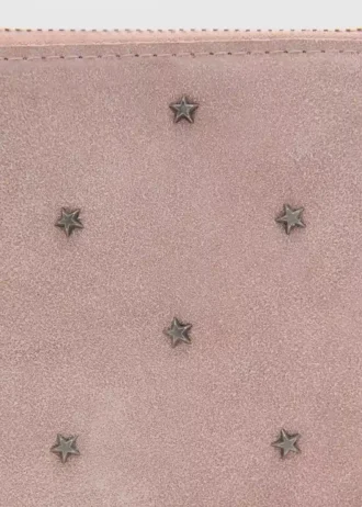 Kožená taška s cvočky