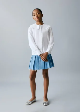 Košile s dvojitým límečkem