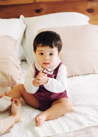 Košile s kontrastním límcem