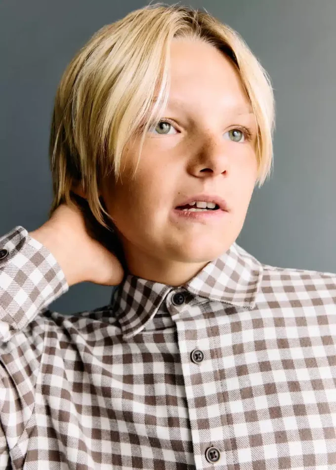 Košile s kostkovaným potiskem Košile s kostkovaným potiskem