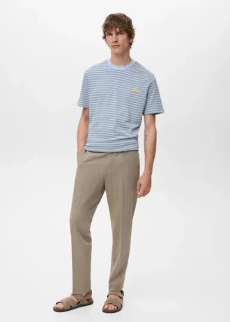 Košile s pravidelným střihem, 100 % bavlna, pruhovaná Košile s pravidelným střihem, 100 % bavlna, pruhovaná