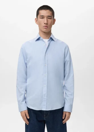 Košile z 100% bavlněné flanelové látky, regular fit Košile z 100% bavlněné flanelové látky, regular fit