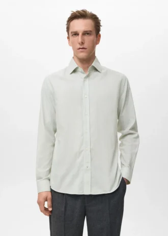 Košile z 100% bavlněné flanelové látky, regular fit Košile z 100% bavlněné flanelové látky, regular fit