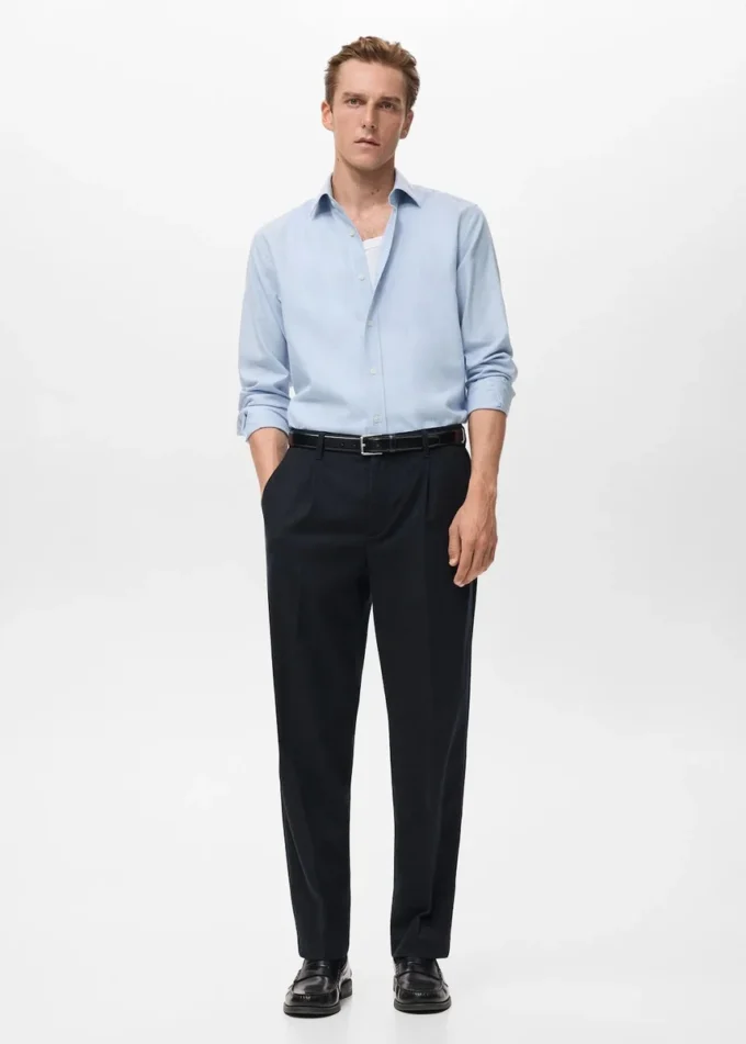 Košile z 100% bavlněné flanelové látky, regular fit Košile z 100% bavlněné flanelové látky, regular fit