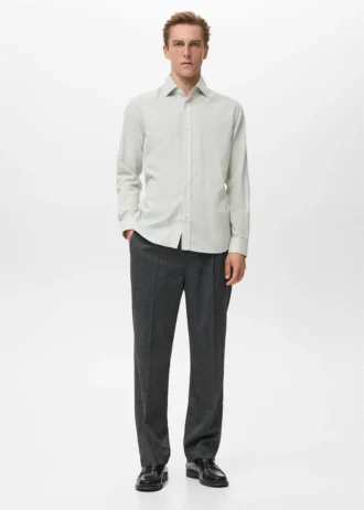 Košile z 100% bavlněné flanelové látky, regular fit Košile z 100% bavlněné flanelové látky, regular fit