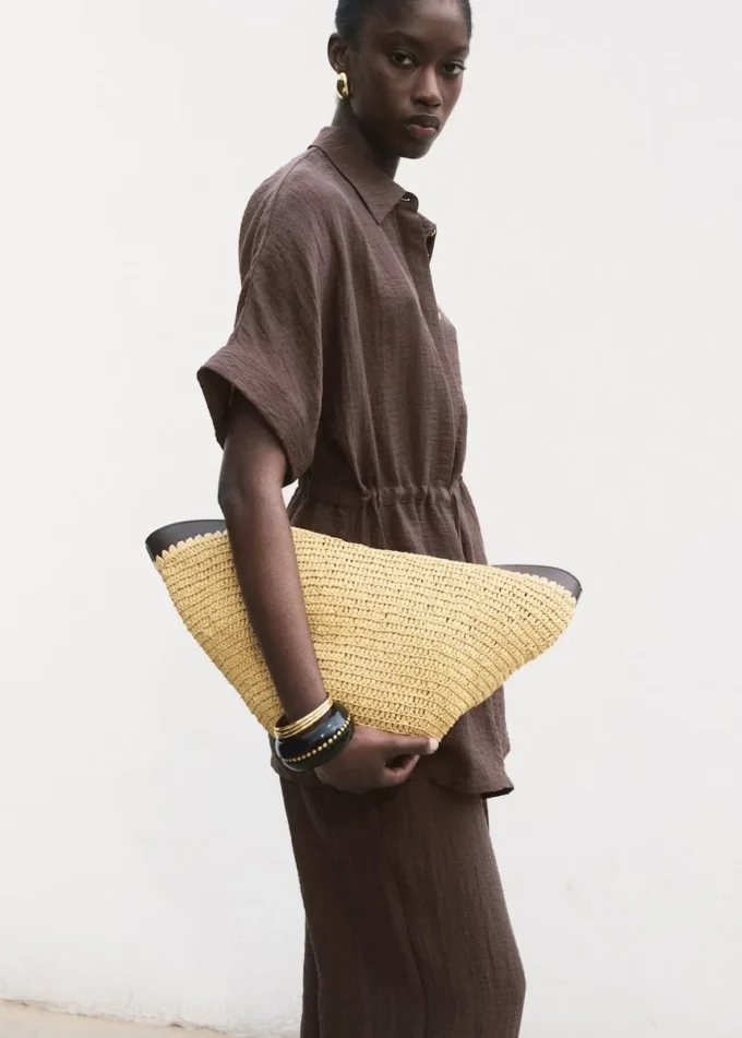 Košile z lyocellu s nastavitelným pasem Košile z lyocellu s nastavitelným pasem