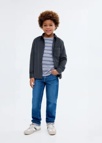 Košile z manšestru s pravidelným střihem