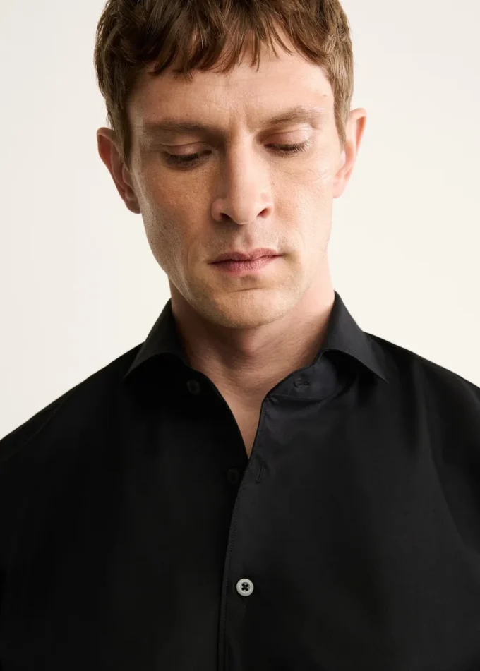 Košile ze 100% bavlny s pravidelným střihem Košile ze 100% bavlny s pravidelným střihem