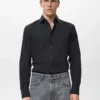 Košile ze 100% bavlny se slim fit střihem Košile ze 100% bavlny se slim fit střihem