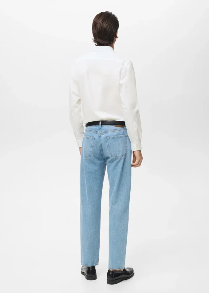 Košile ze 100% bavlny se slim fit střihem Košile ze 100% bavlny se slim fit střihem