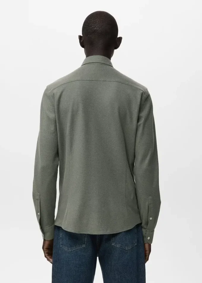 Košile ze 100% bavlny se slim fit střihem Košile ze 100% bavlny se slim fit střihem