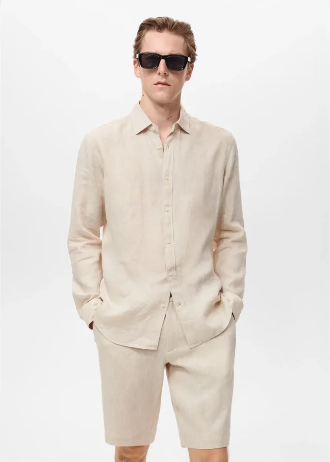 Košile ze 100% lnu Košile ze 100% lnu