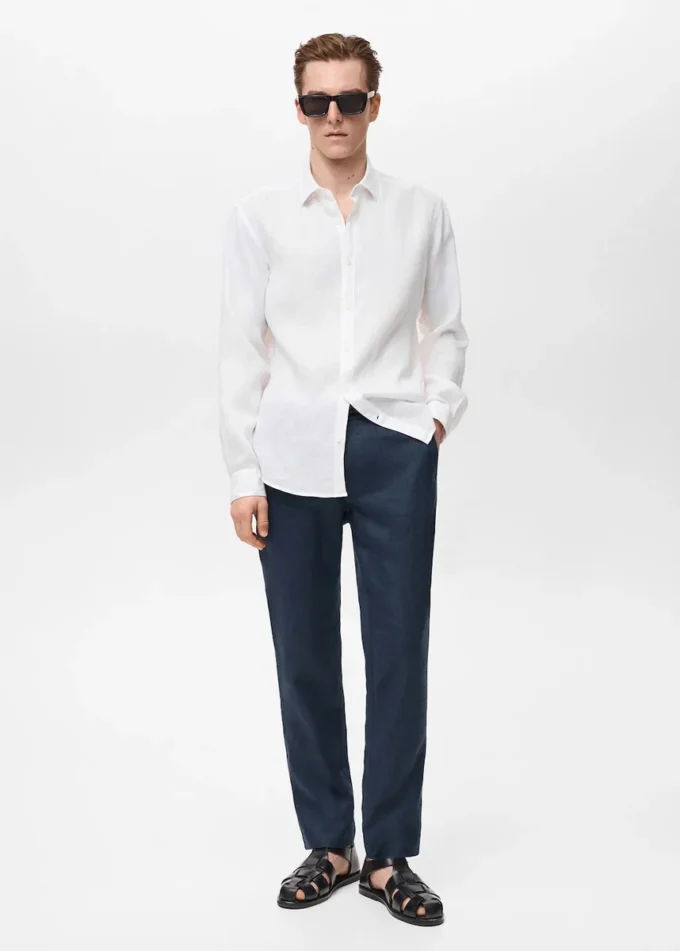 Košile ze 100% lnu Košile ze 100% lnu