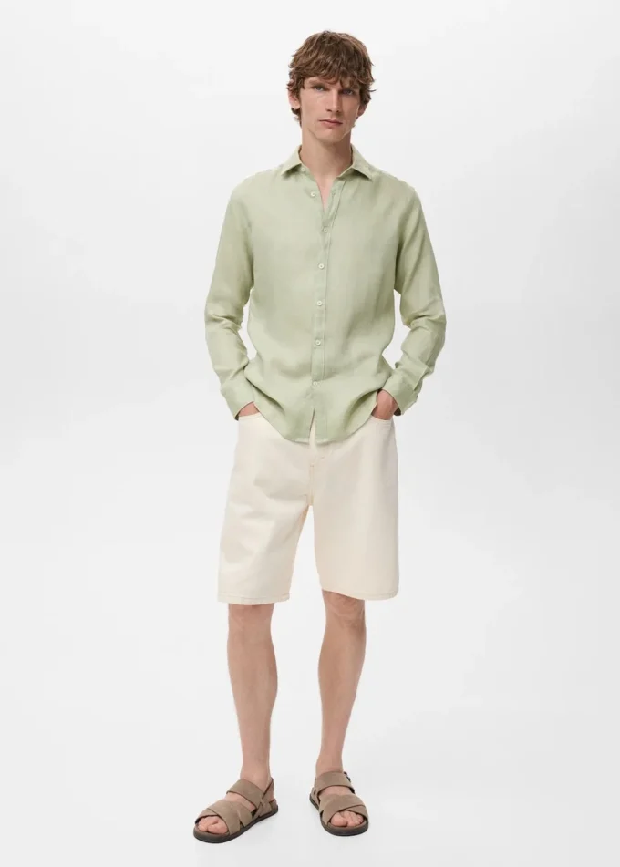 Košile ze 100% lnu Košile ze 100% lnu