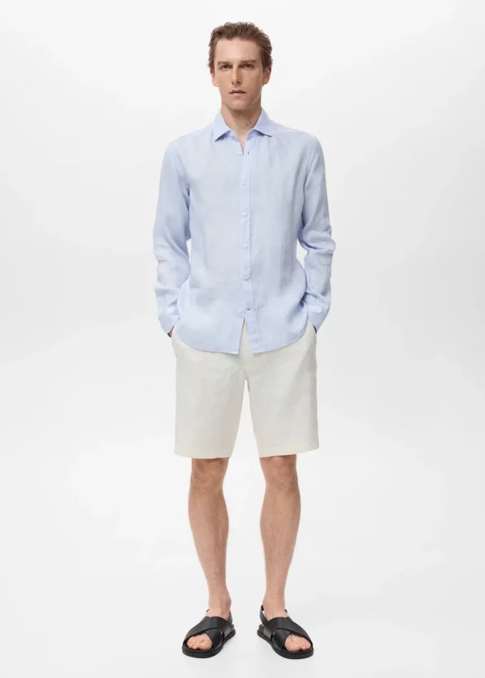 Košile ze 100% lnu Košile ze 100% lnu