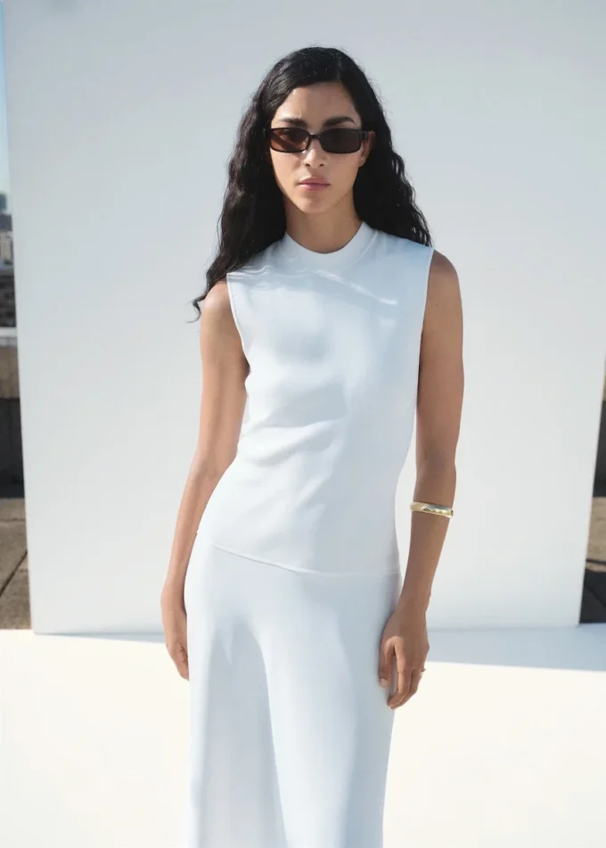 Kombinované dlouhé šaty Kombinované dlouhé šaty