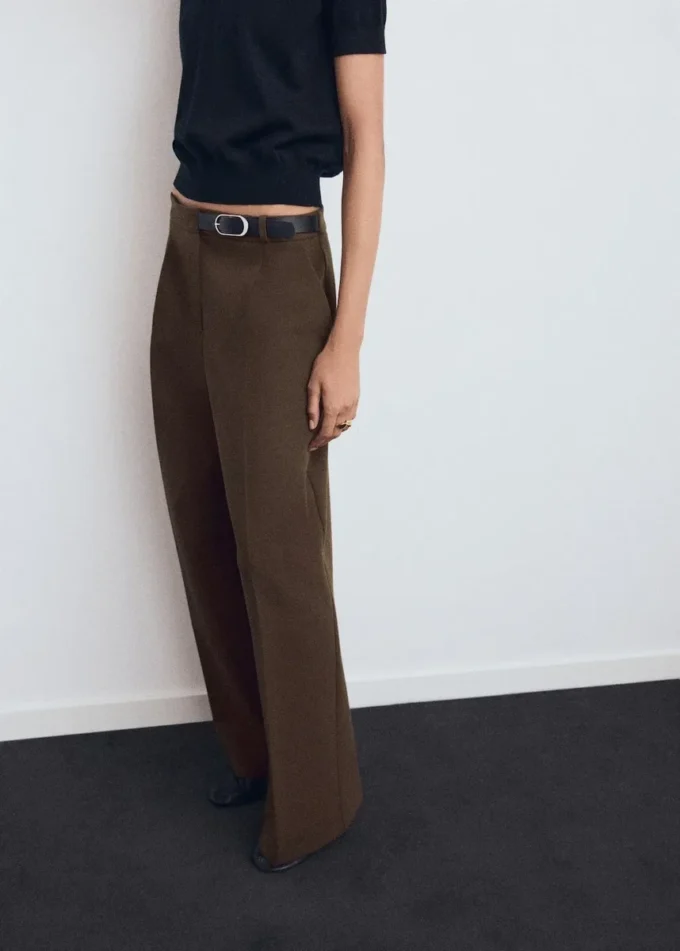 Kombinované kalhoty s páskem Kombinované kalhoty s páskem