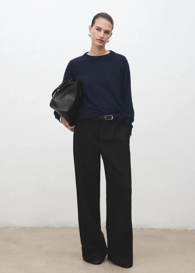 Kombinované kalhoty s páskem Kombinované kalhoty s páskem