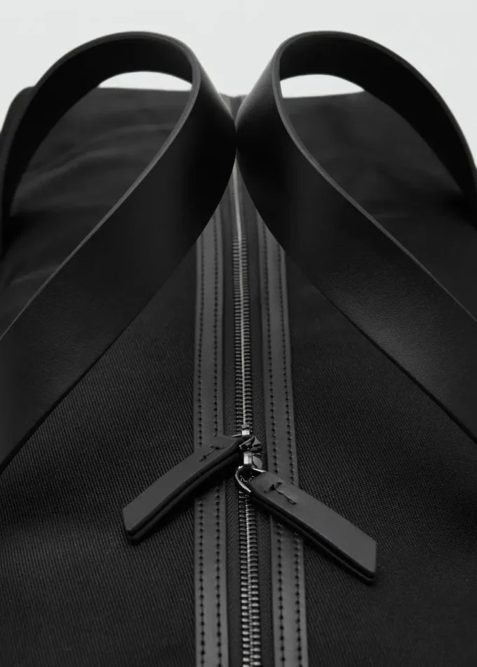 Kombinovaná kožená kabelka typu bowling Kombinovaná kožená kabelka typu bowling