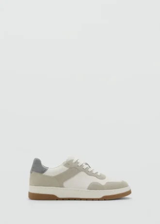 Kombinované kožené tenisky