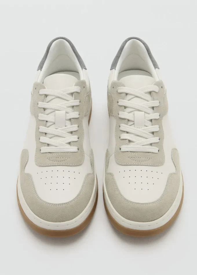 Kombinované kožené tenisky Kombinované kožené tenisky