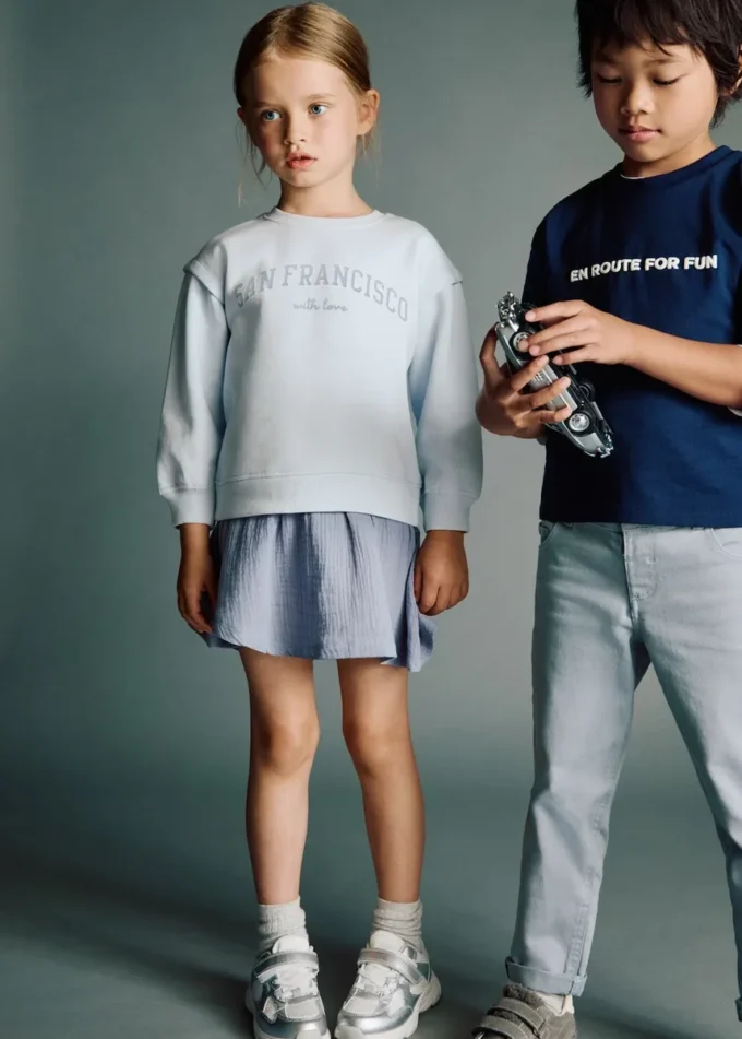 Kombinované mikinové šaty Kombinované mikinové šaty