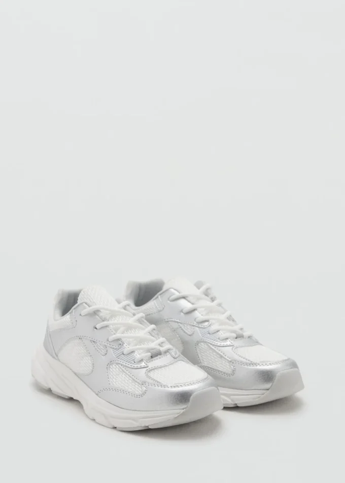 Kombinované tenisky se šněrováním Kombinované tenisky se šněrováním