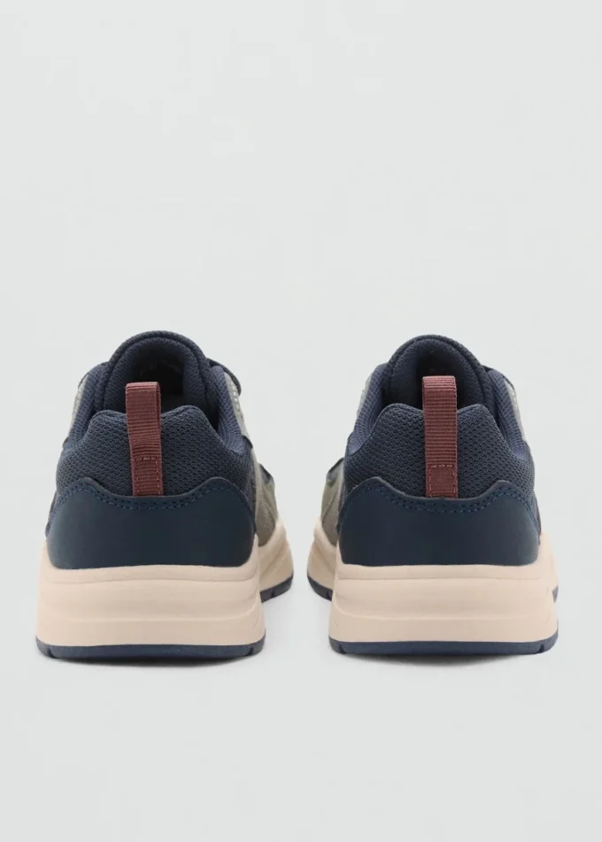 Kombinované tenisky se šněrováním Kombinované tenisky se šněrováním