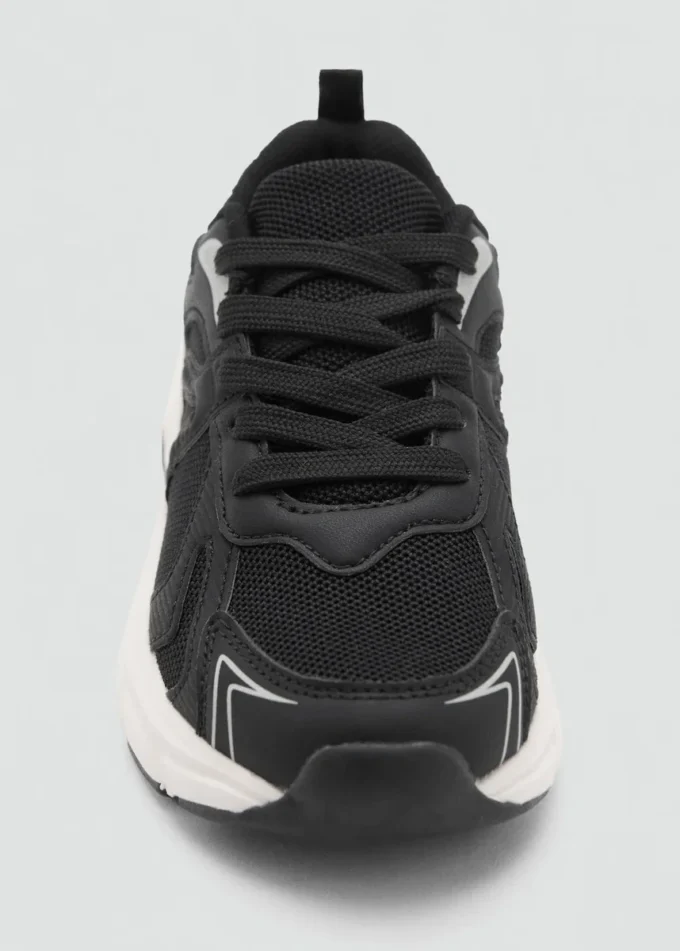 Kombinované tenisky se šněrováním Kombinované tenisky se šněrováním