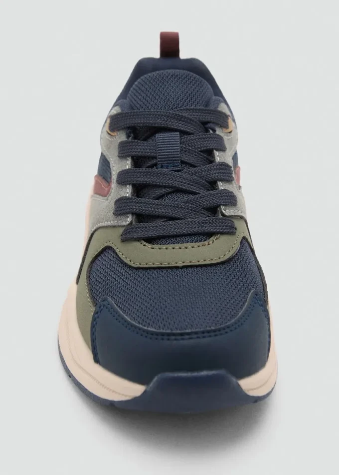 Kombinované tenisky se šněrováním Kombinované tenisky se šněrováním