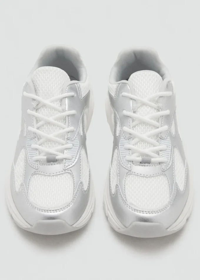 Kombinované tenisky se šněrováním Kombinované tenisky se šněrováním