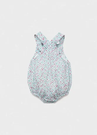 Kombinéza s květinovým potiskem