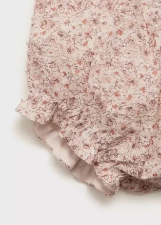 Kombinéza s květinovým potiskem