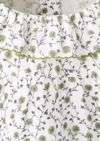 Kombinéza s květinovým potiskem