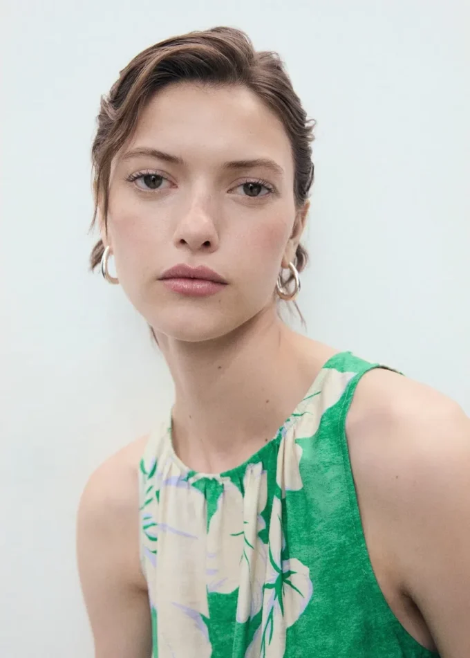 Kombinéza s potiskem na opasku Kombinéza s potiskem na opasku