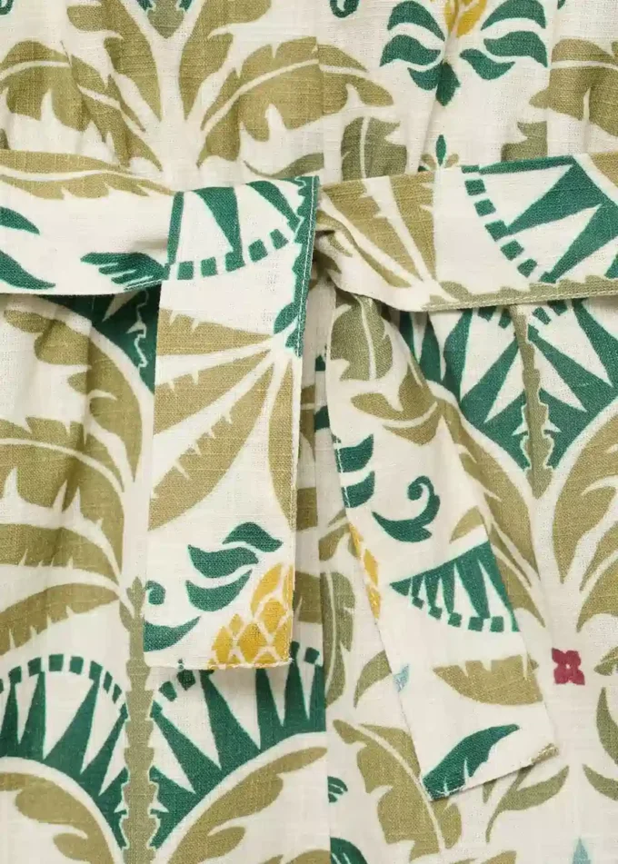 Kombinéza s tropickým potiskem