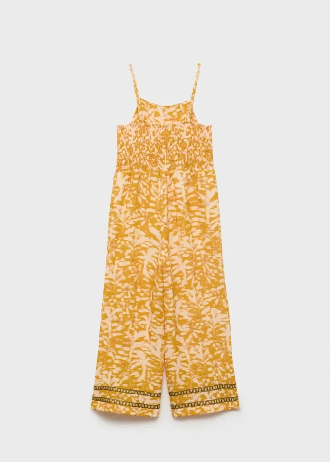 Kombinéza s tropickým potiskem