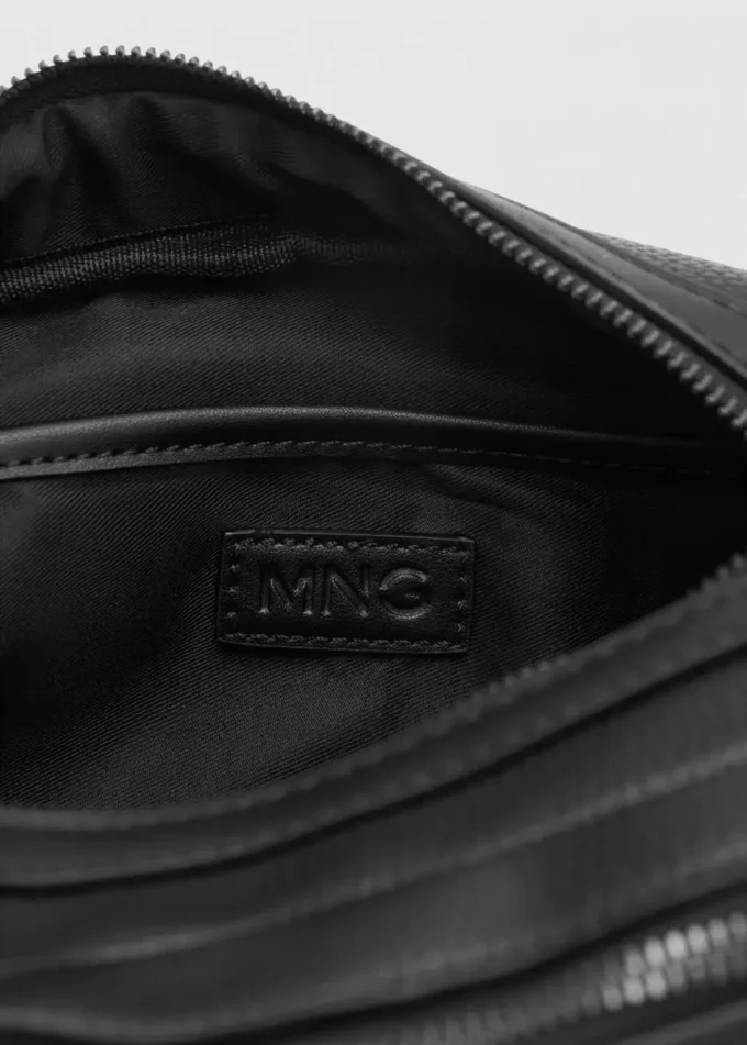 Kosmetická taška na zip s povrchem imitujícím kamínky Kosmetická taška na zip s povrchem imitujícím kamínky