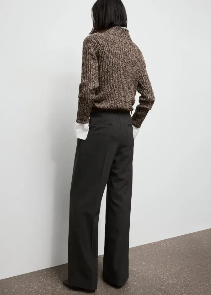 Kostkované kalhoty s puky Kostkované kalhoty s puky